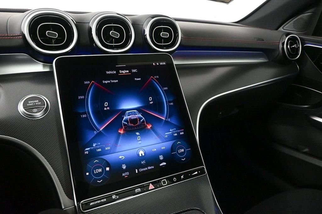 New 2025 Cirrus Silver Metallic Mercedes-Benz AMG® C 43 4MATIC® Sedan image 13