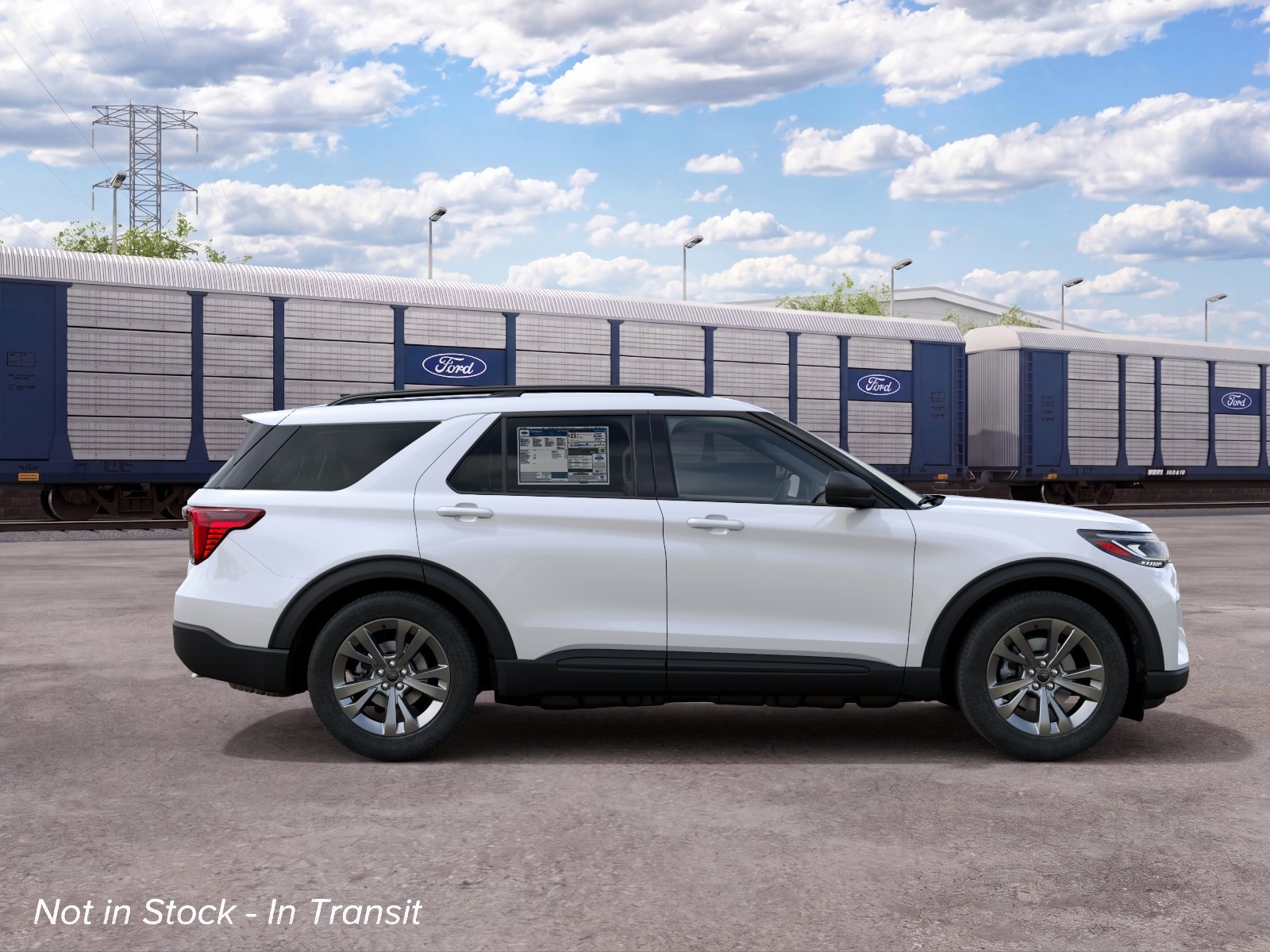 New 2027 Star White Metallic Tri-Coat Ford Active image 8