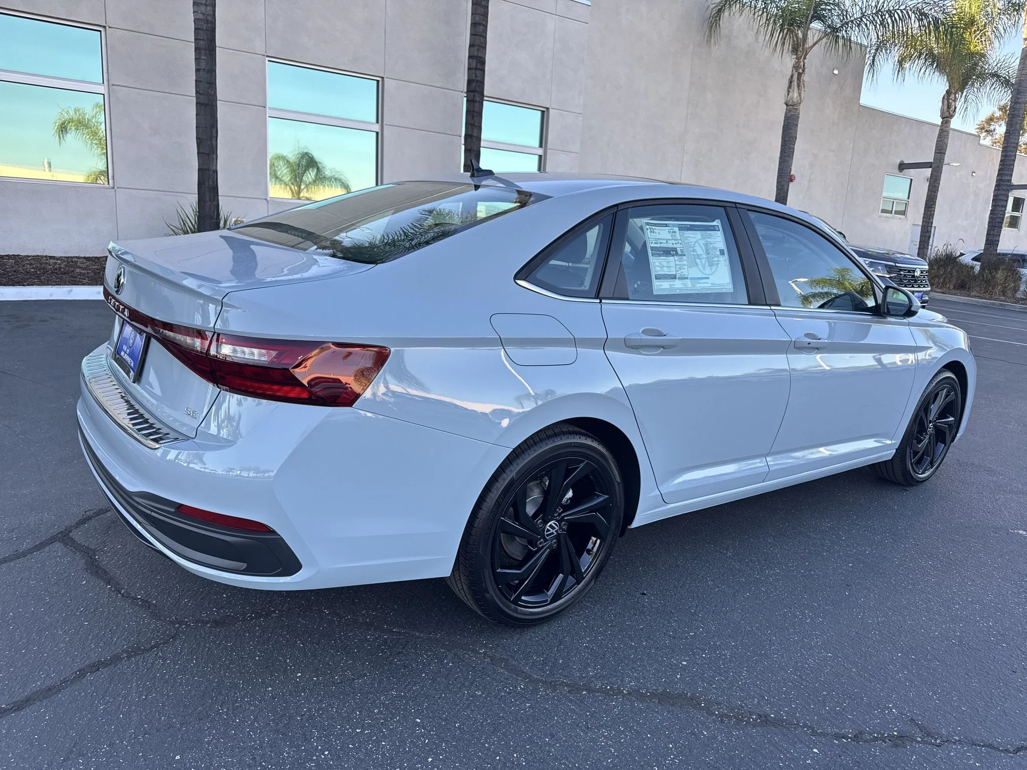 New 2027 Monument Gray Volkswagen SE image 8