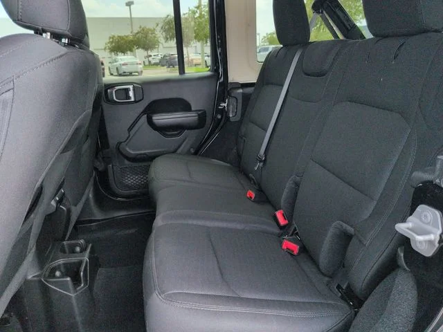 Used 2020 Black Jeep Unlimited Sport image 13