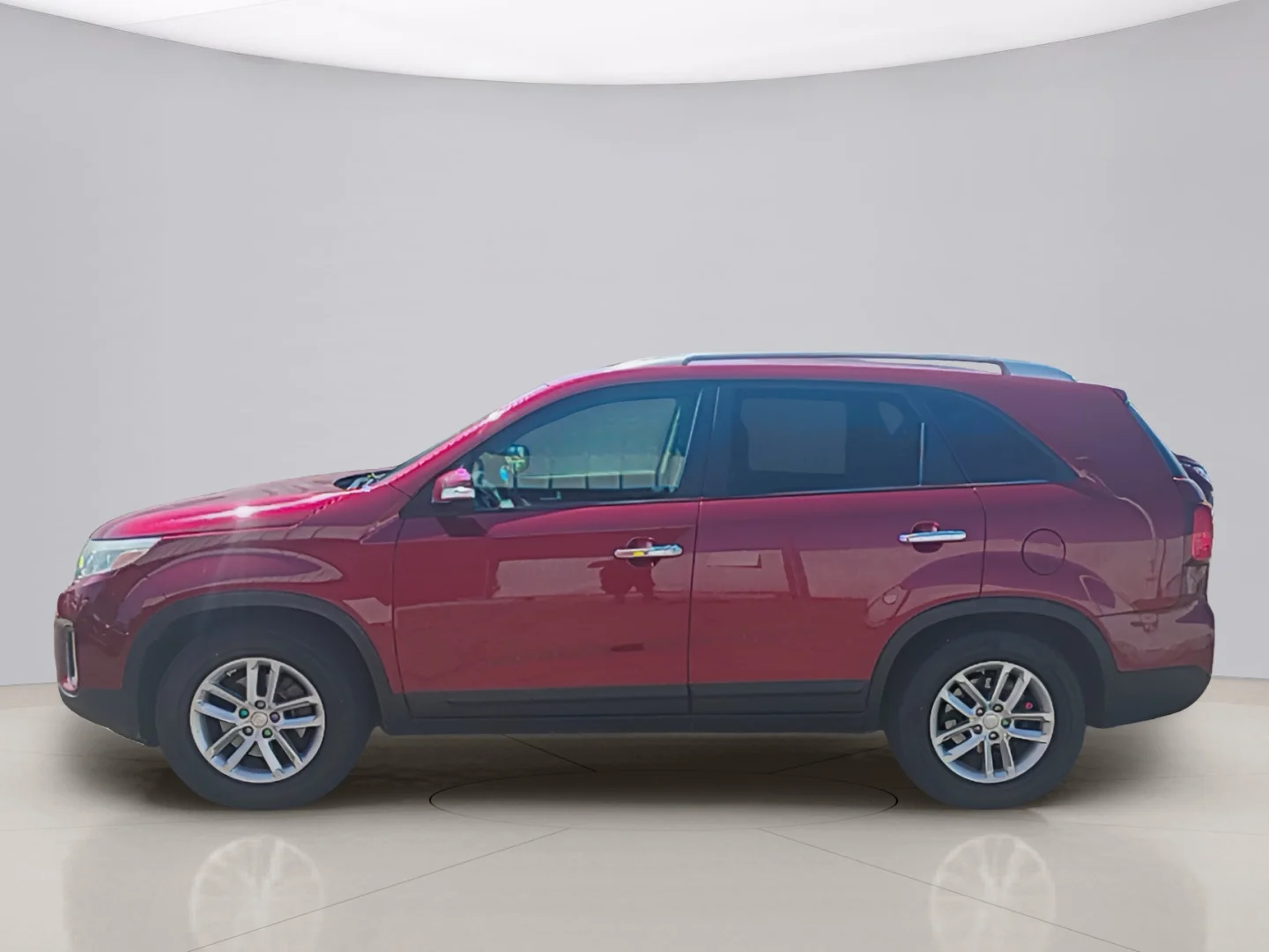 Used 2014 Red Kia LX 2WD image 2