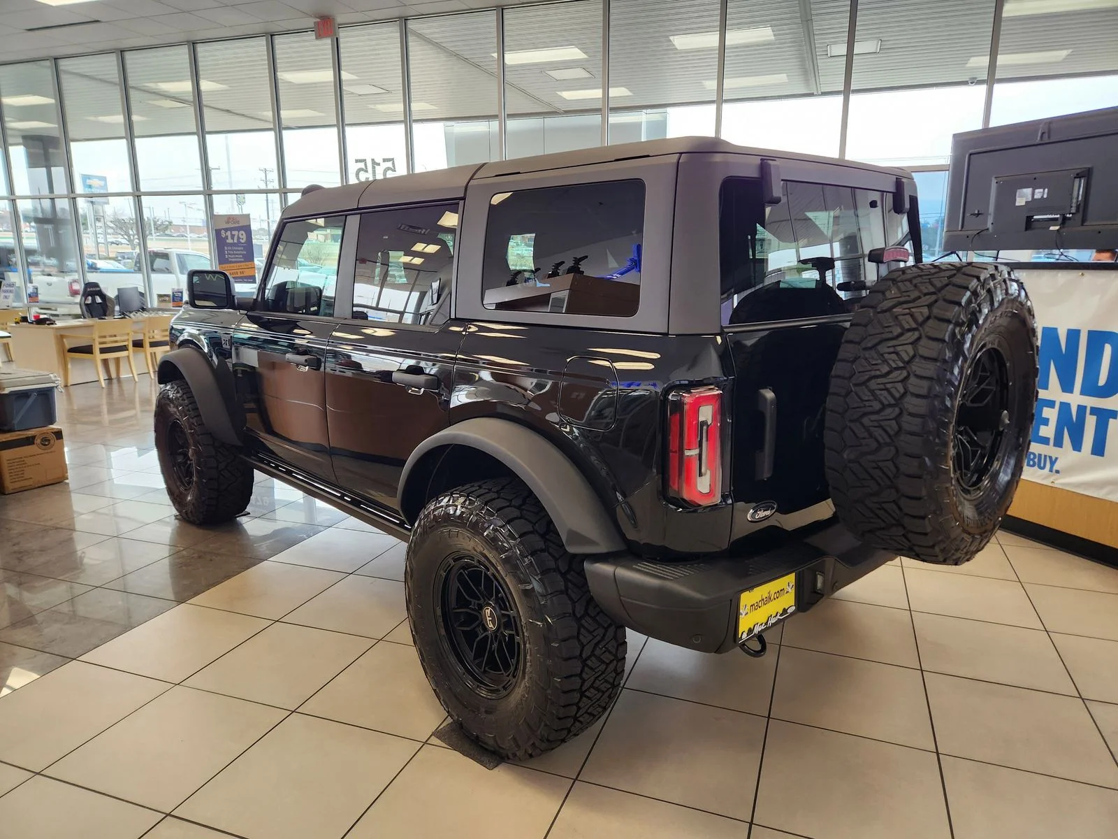 New 2025 Shadow Black Ford Badlands® image 3