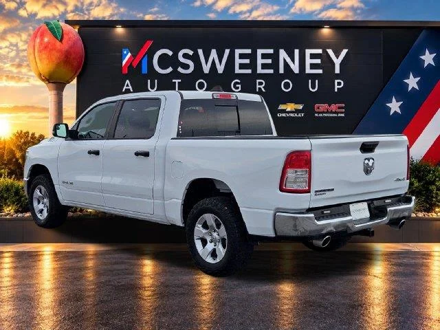 Used 2023 Bright White Clearcoat Ram Big Horn image 3