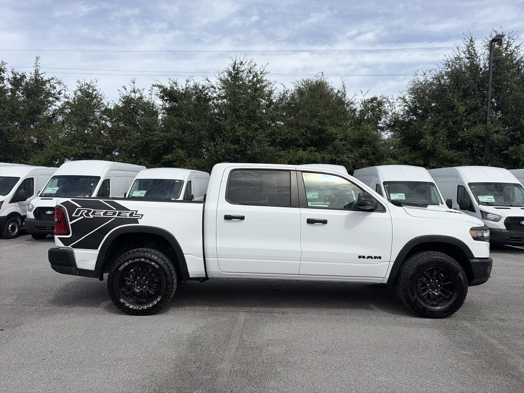 Certified Used 2025 Bright White Clearcoat Ram Rebel image 8