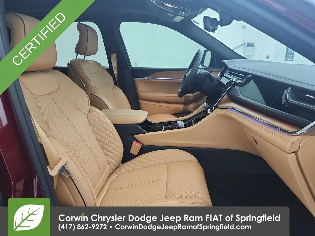 Certified Used 2025 Red Jeep Summit Reserve image 32