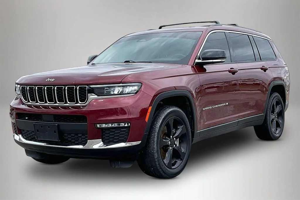 Used 2021 Red Jeep Limited image 2