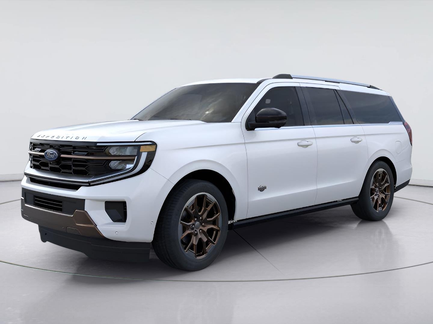 New 2026 Star White Metallic Tri-Coat Ford MAX King Ranch® image 1