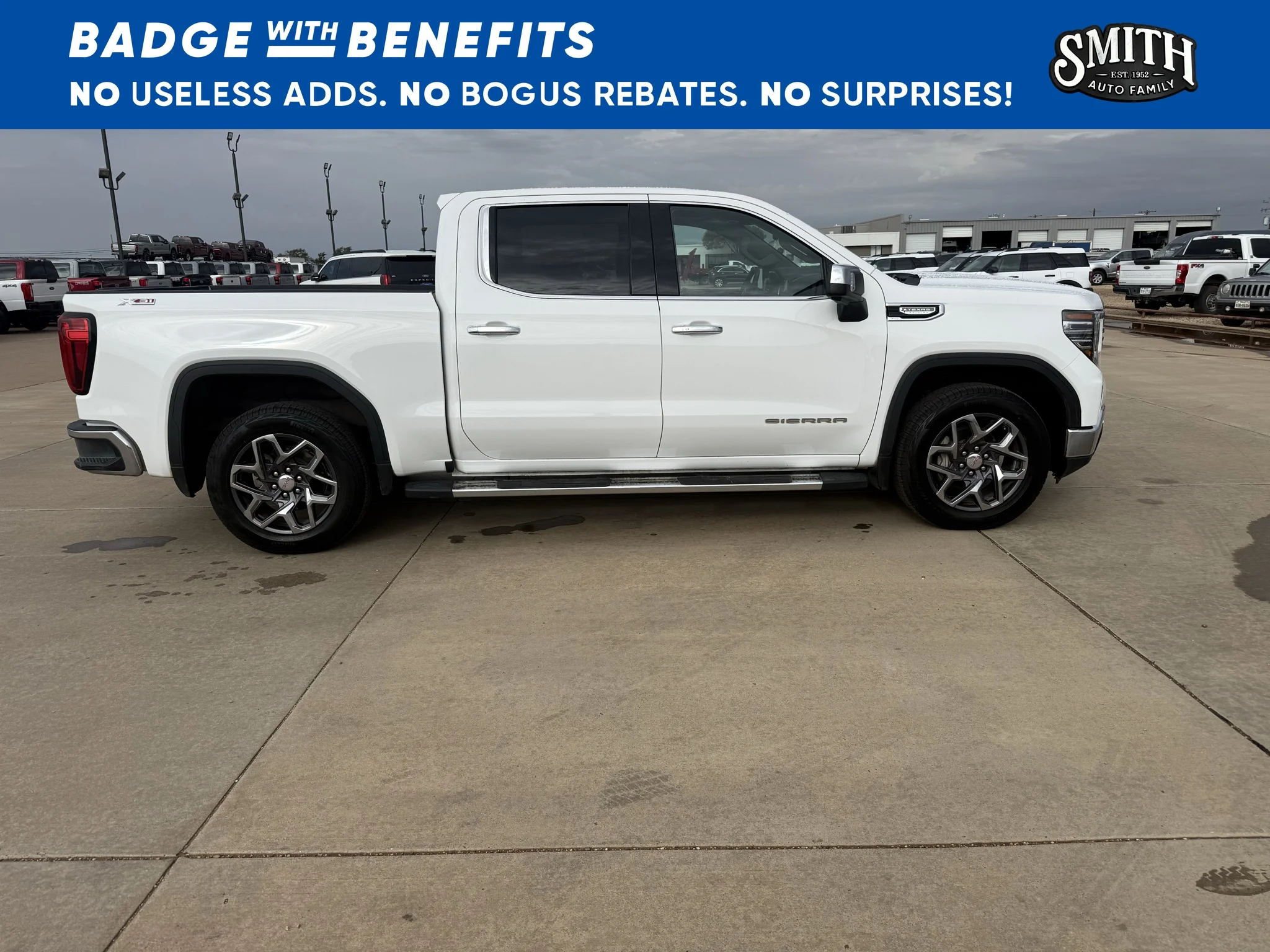 Used 2026 Summit White GMC SLT image 3