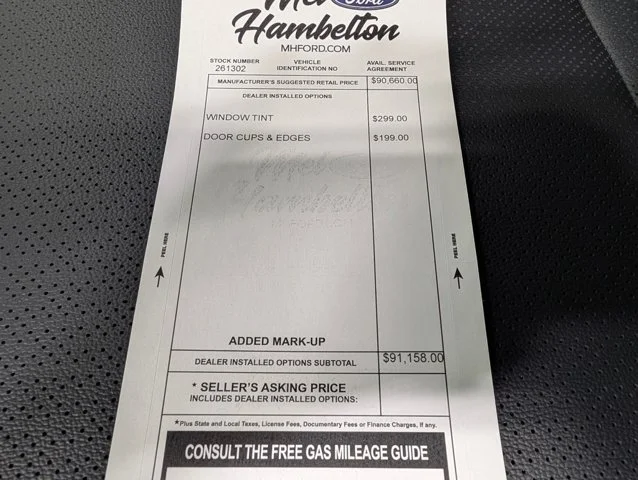 New 2026 Agate Black Metallic Ford F-350® Lariat® image 77