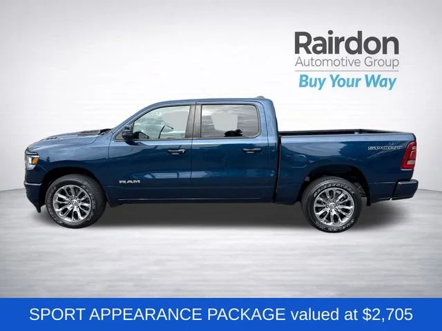 Used 2023 Patriot Blue Pearlcoat Ram Laramie image 4