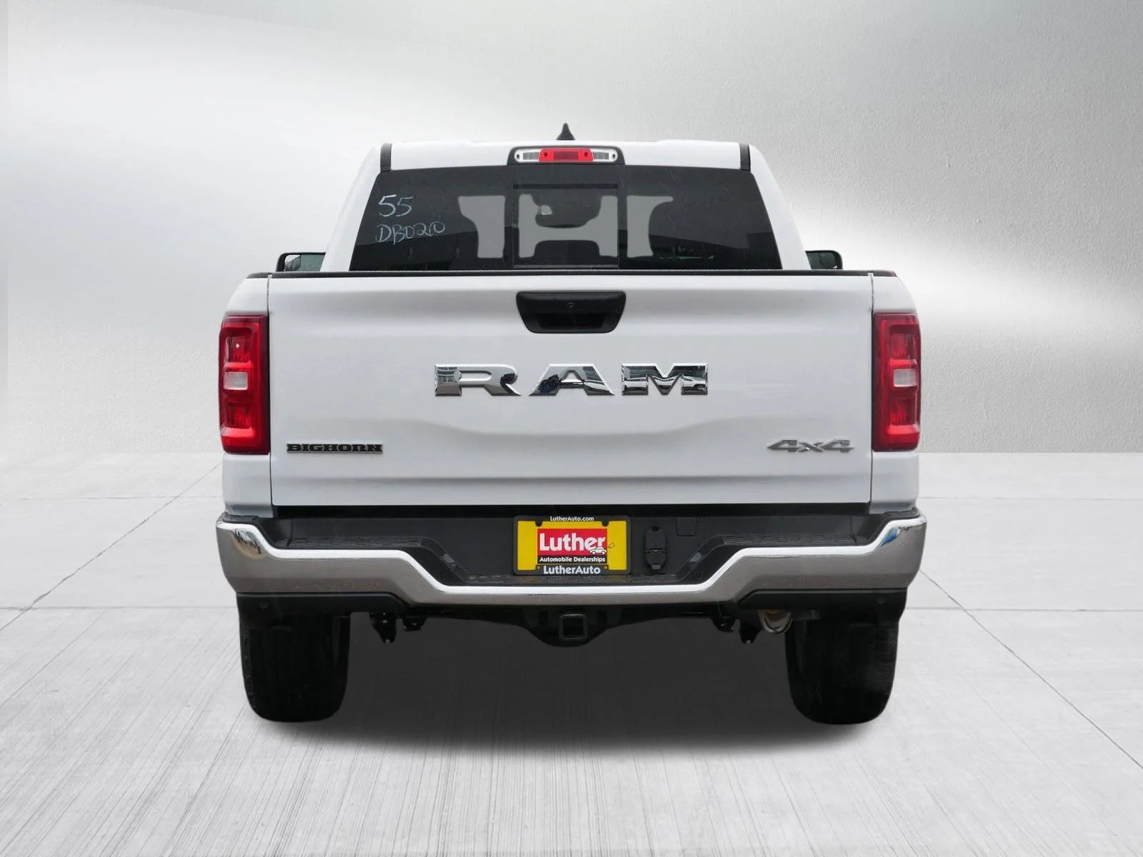 New 2026 Bright White Clear-Coat Exterior Paint RAM Big Horn image 6