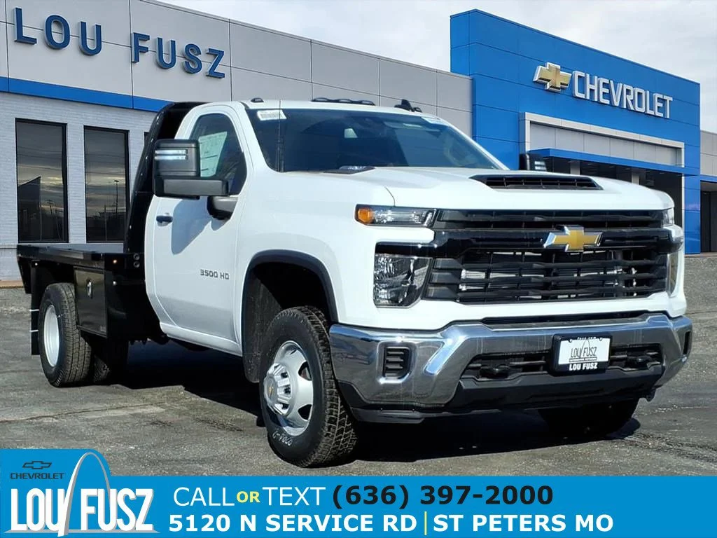 New 2026 Summit White Chevrolet Work Truck image 1