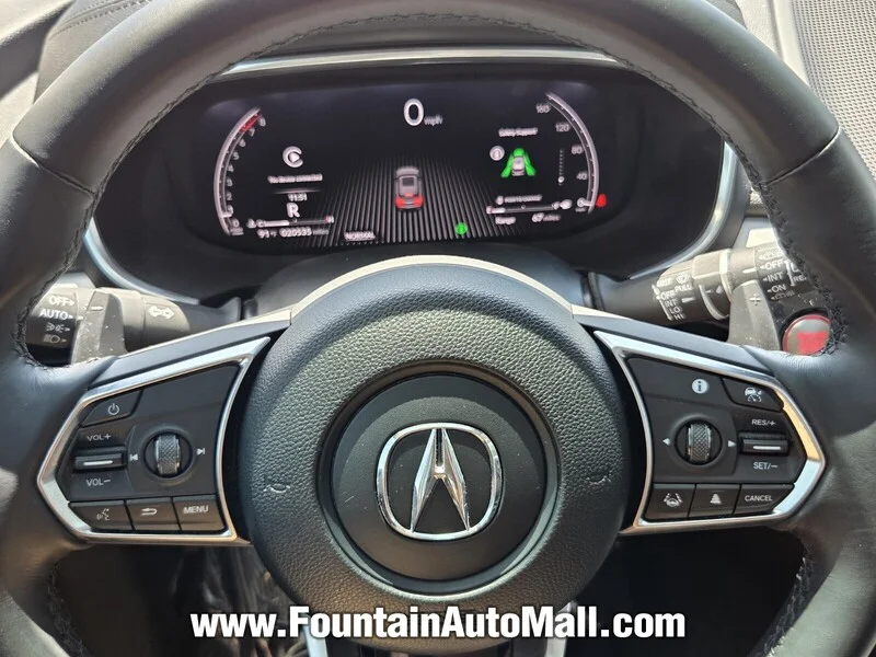 Used 2025 Platinum White Pearl Acura FWD image 20