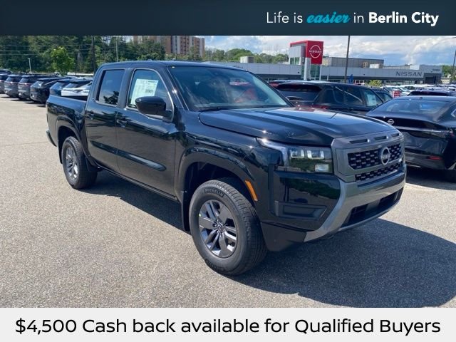 New 2026 Super Black Nissan Crew Cab SV image 1
