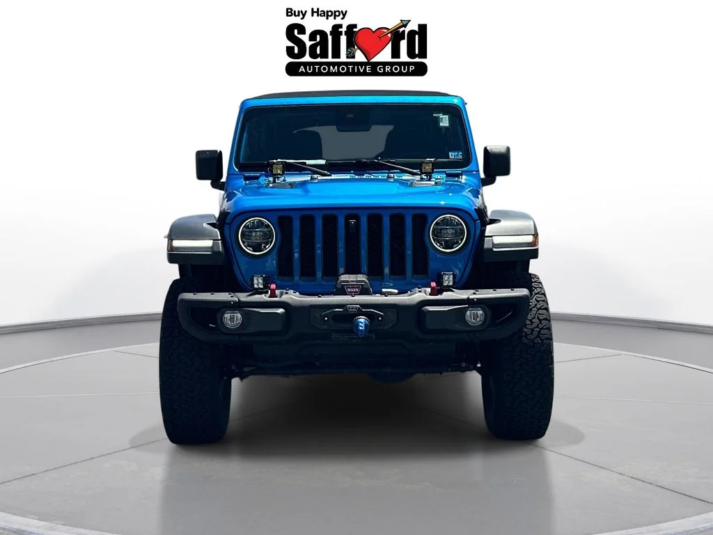 Used 2022 Blue Jeep Unlimited Rubicon image 7