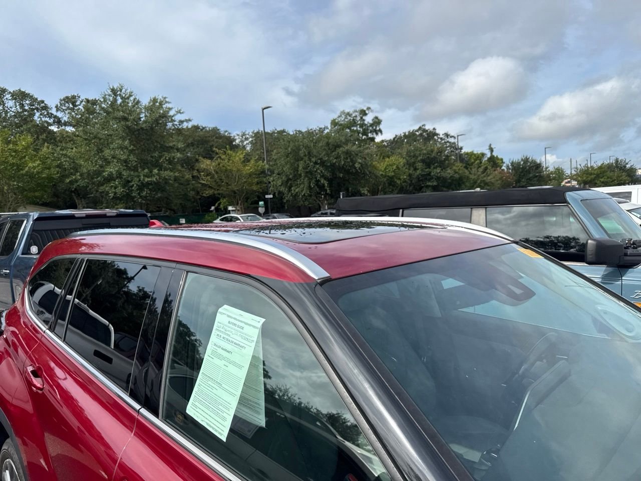 Used 2020 Red Toyota Limited image 5