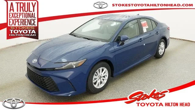 New 2026 Reservoir Blue Toyota LE image 1