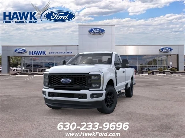 New 2025 Oxford White Ford F-350® XL image 2