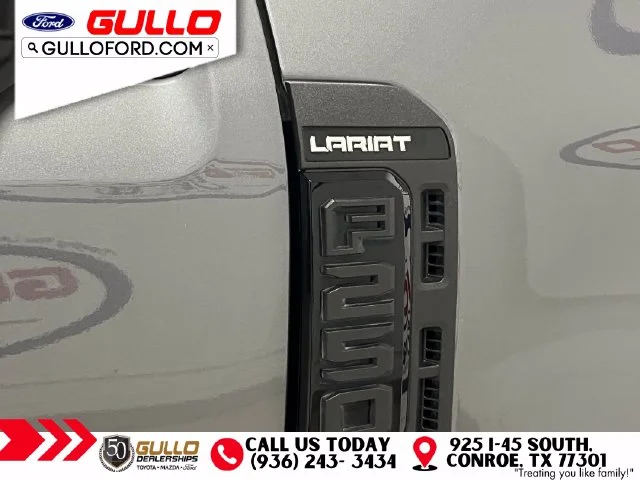 Used 2023 Carbonized Gray Metallic Ford Lariat image 8
