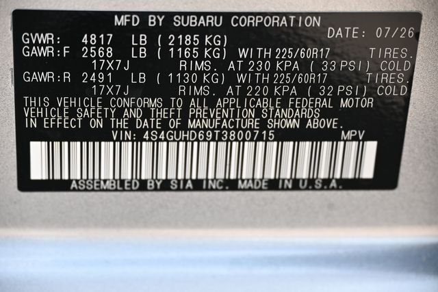 New 2026 Silver Subaru Premium image 20