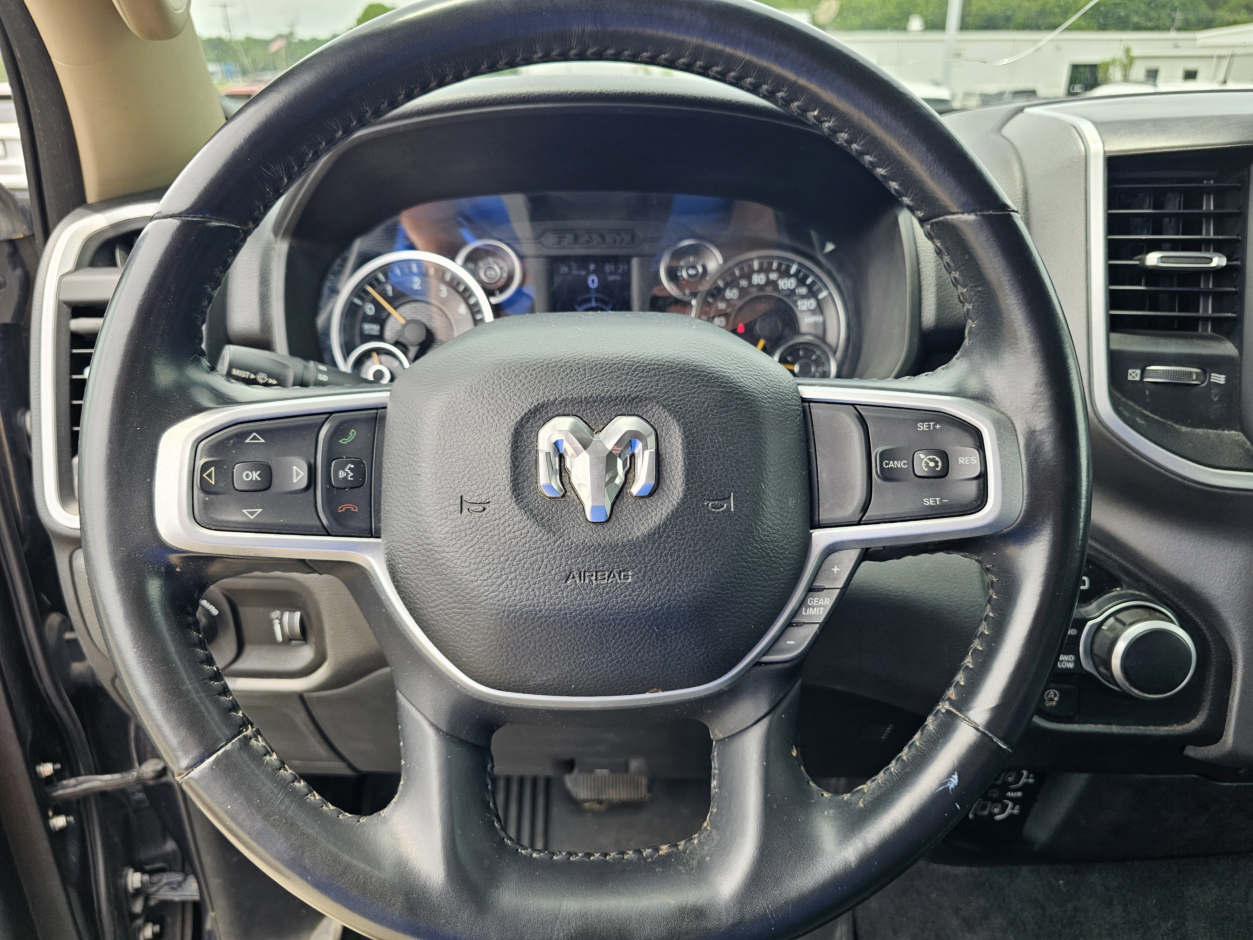 Used 2020 Granite Crystal Metallic Clearcoat Ram Big Horn image 21
