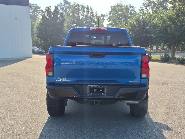 Used 2024 Blue Chevrolet ZR2 image 4