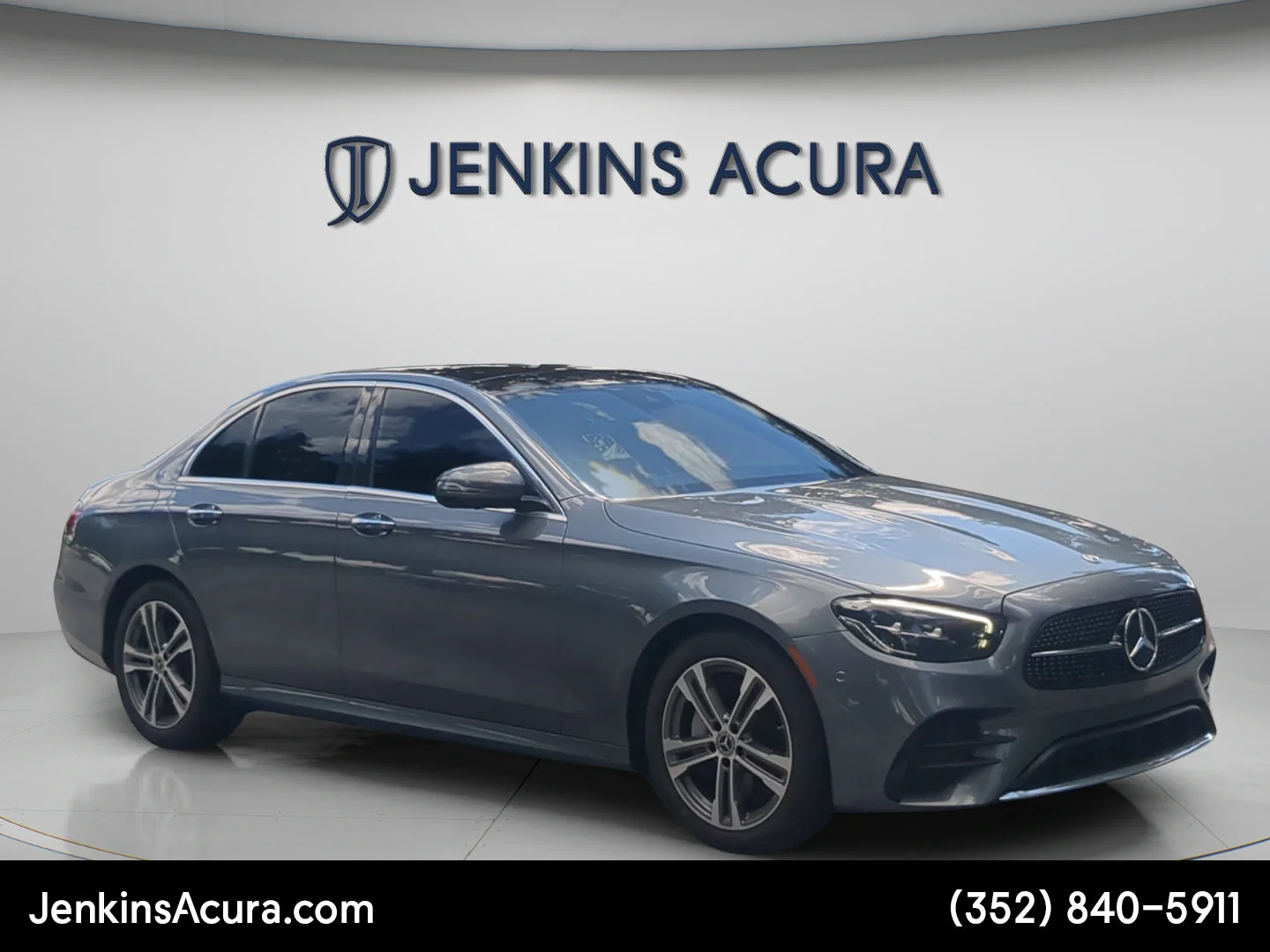 Used 2023 Gray Mercedes-Benz E 350 image 1