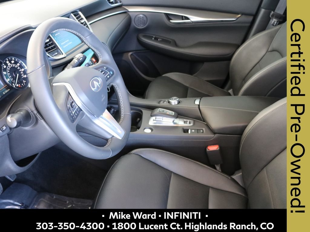 Certified Used 2025 Gray INFINITI LUXE image 4