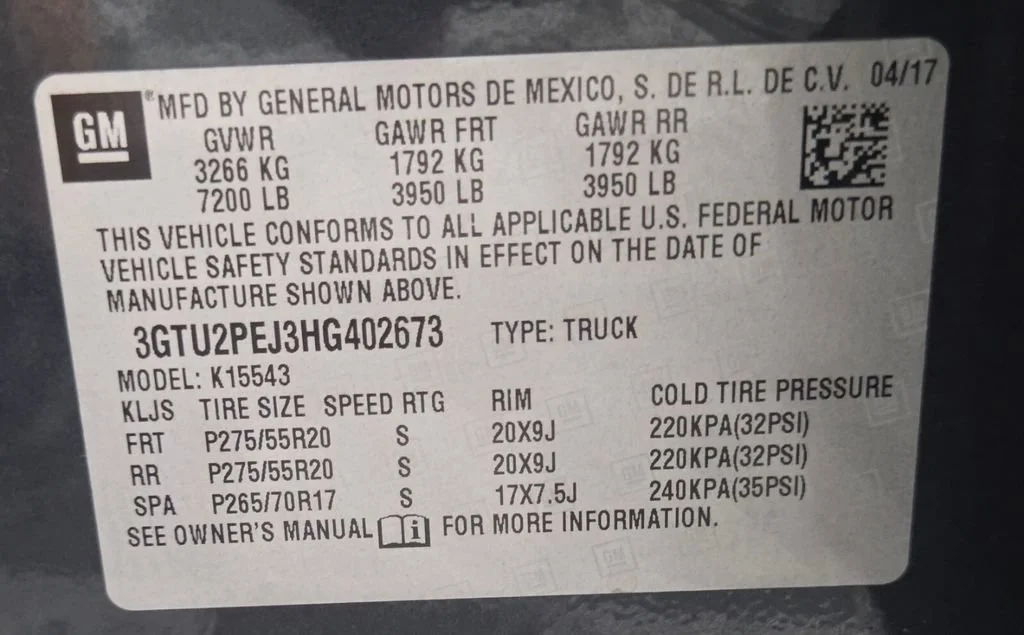 Used 2017 Dark Slate Metallic GMC Denali image 33