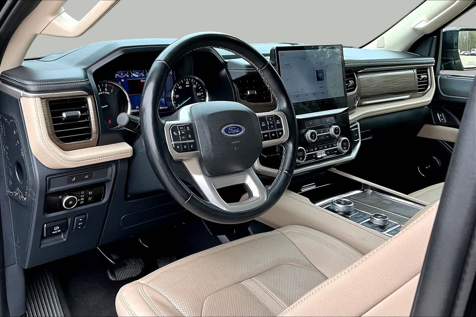 Certified Used 2023 Agate Black Metallic Ford Limited image 18