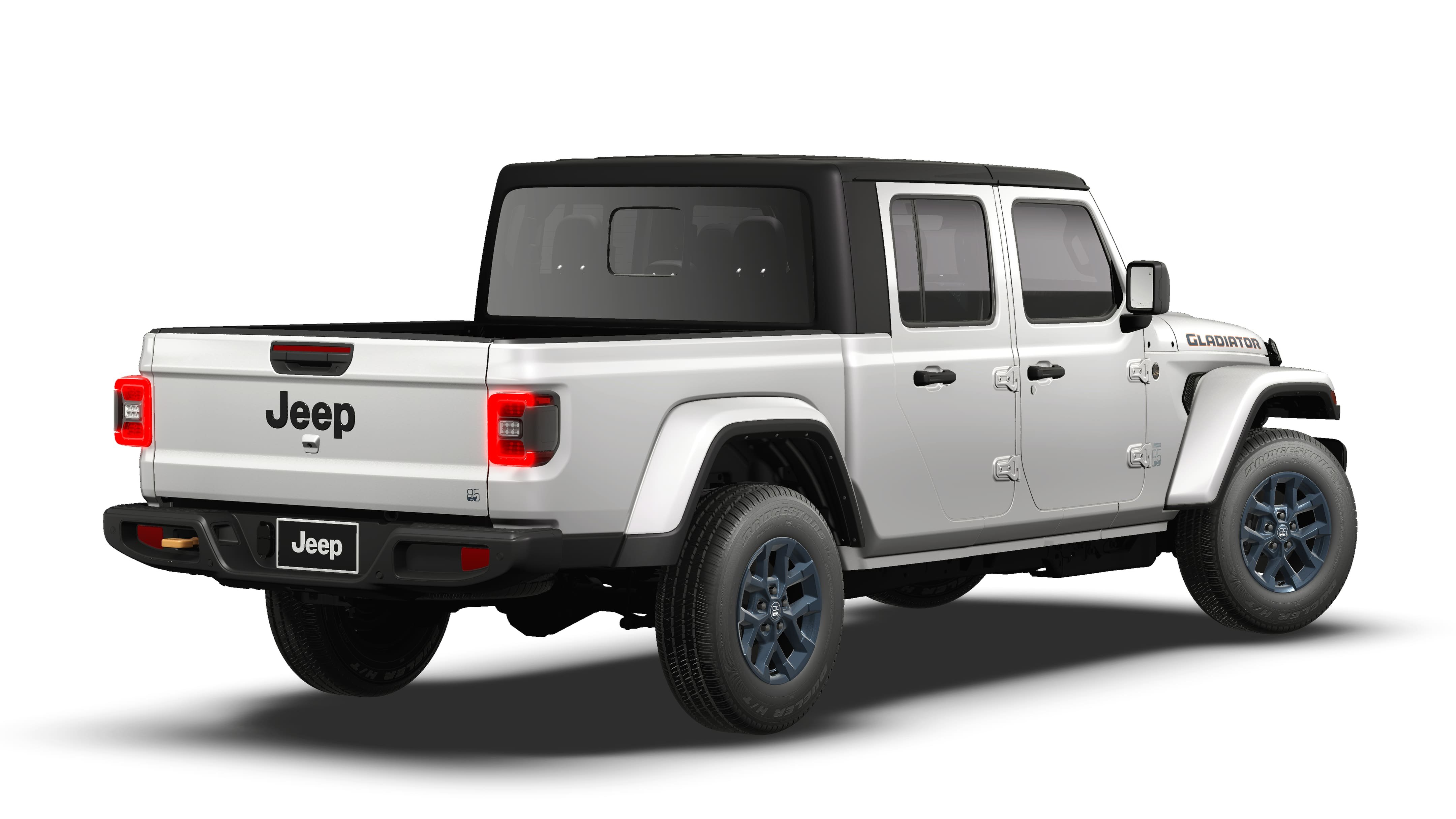 New 2026 Bright White Clear-Coat Exterior Paint Jeep 85th Anniversary Edition image 14