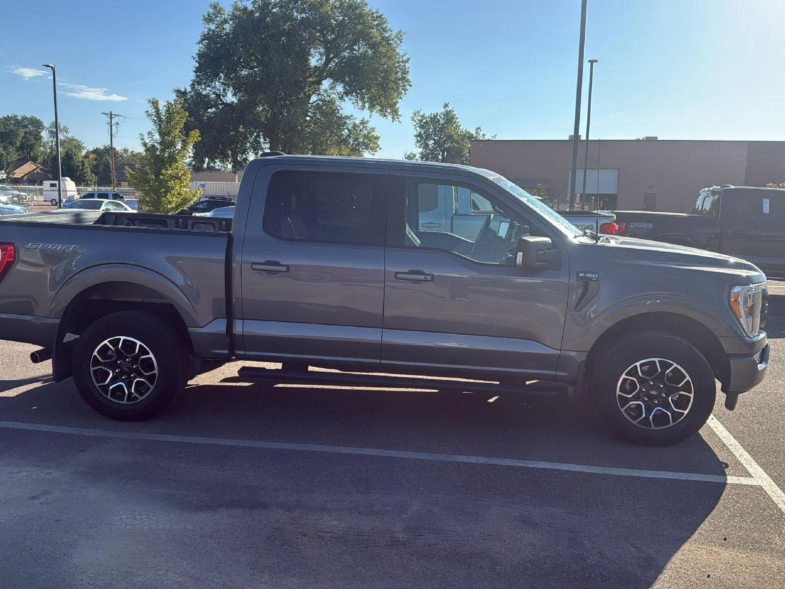 Used 2023 Carbonized Gray Ford XLT image 4