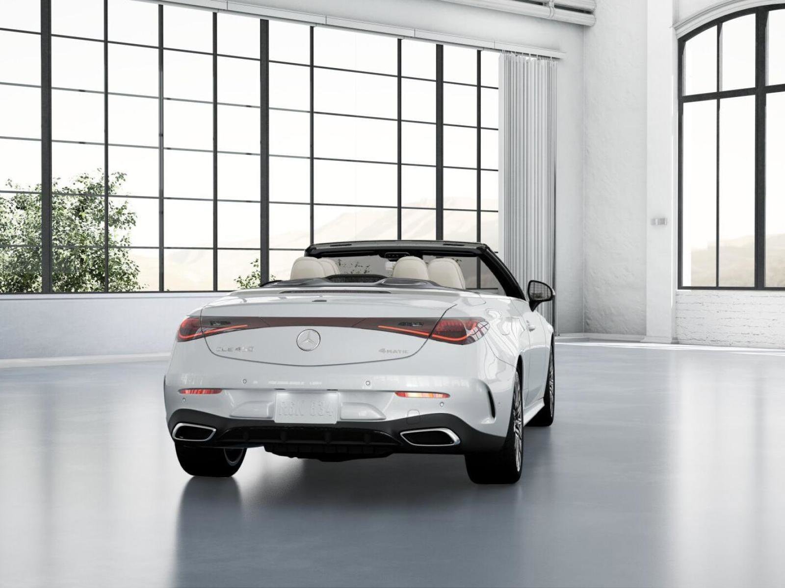 New 2026 MANUFAKTUR Moonlight White Metallic Mercedes-Benz CLE 450 image 24