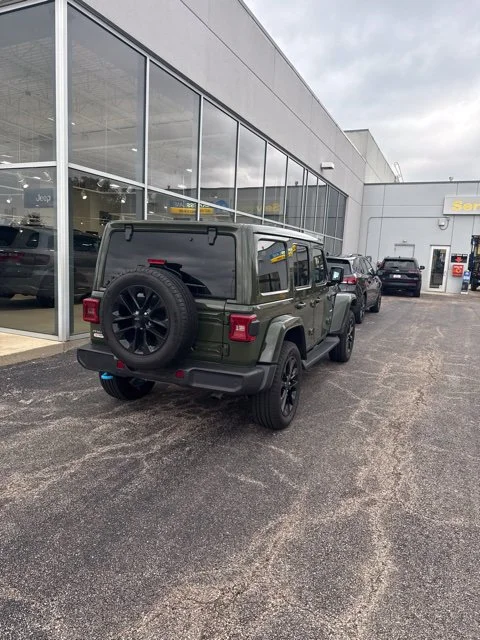 Used 2024 Green Jeep Sahara 4xe image 5