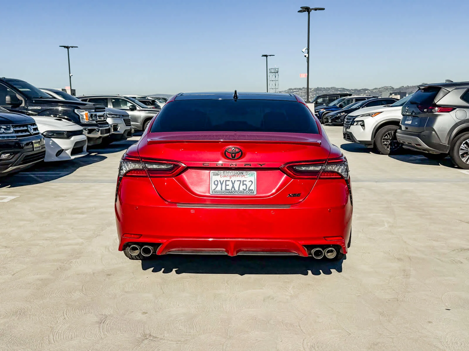 Used 2024 Supersonic Red Toyota XSE V6 image 7
