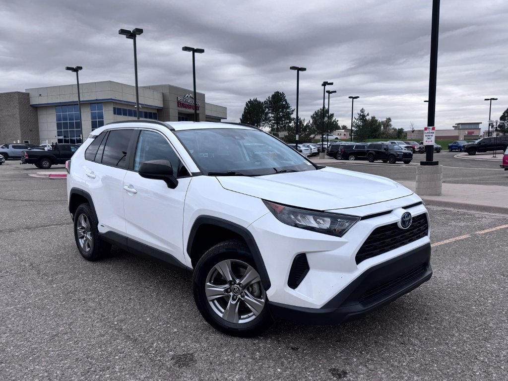 Used 2022 White Toyota LE image 2