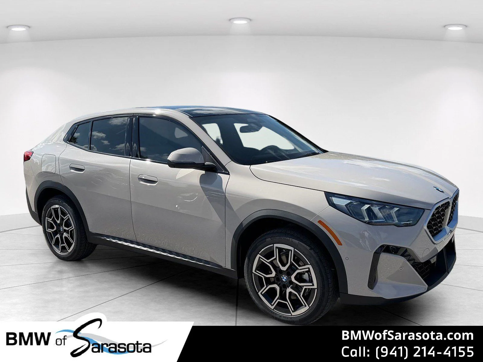 New 2026 Dune Grey Metallic BMW xDrive28i image 1