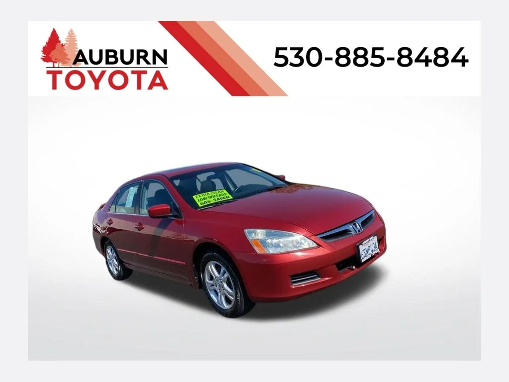Used 2007 San Marino Red Honda EX-L image 1