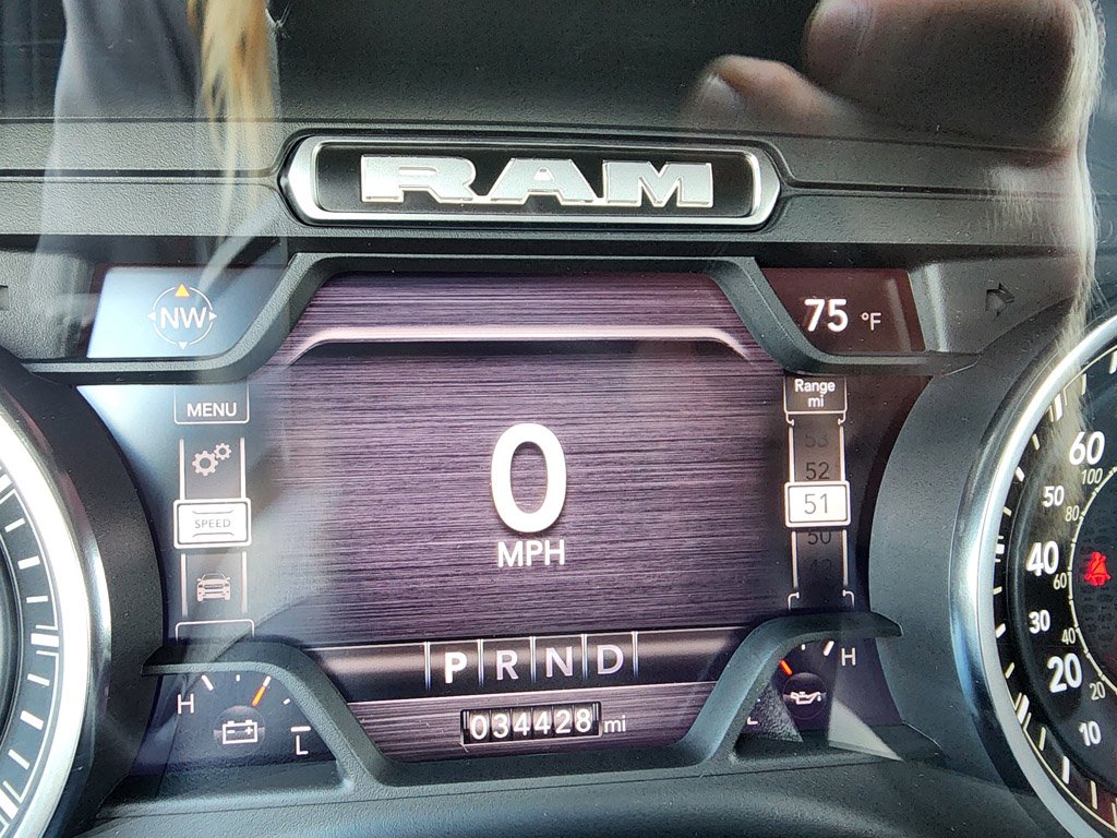 Used 2023 Patriot Blue Pearlcoat Ram Laramie image 35
