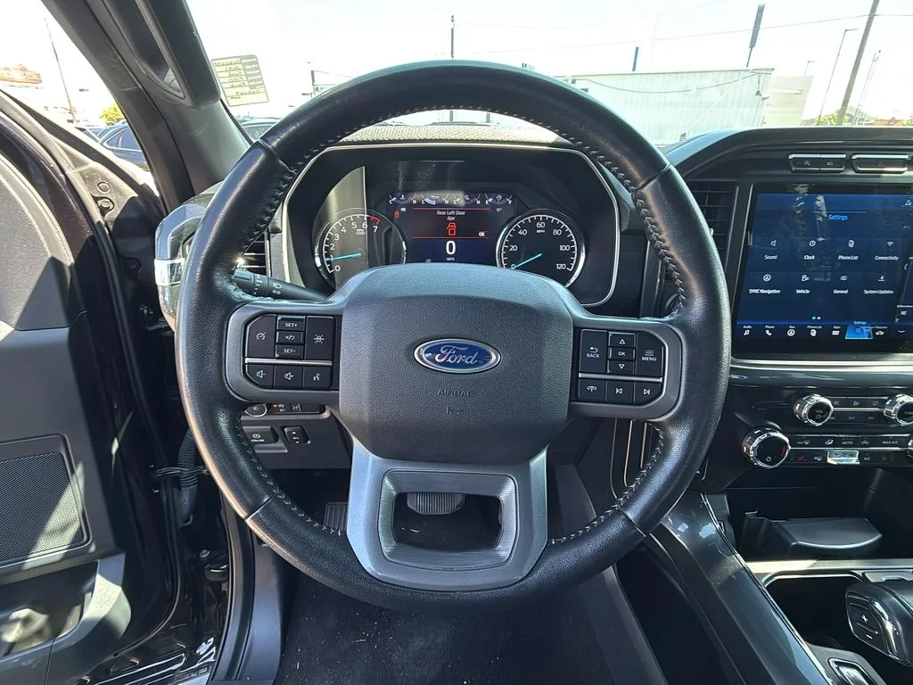 Used 2021 Agate Black Metallic Ford XLT image 16