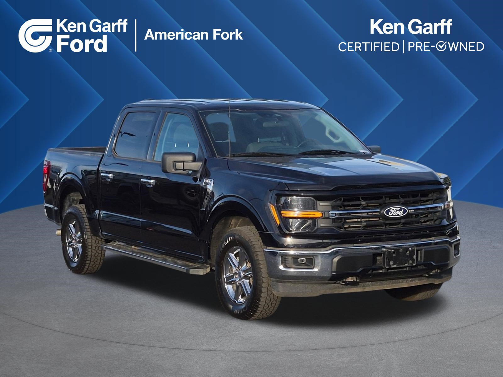 Used 2025 Black Metallic Ford XLT image 1