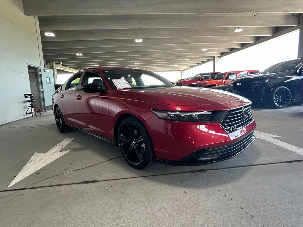 Used 2024 Radiant Red Metallic Honda Sport-L image 7