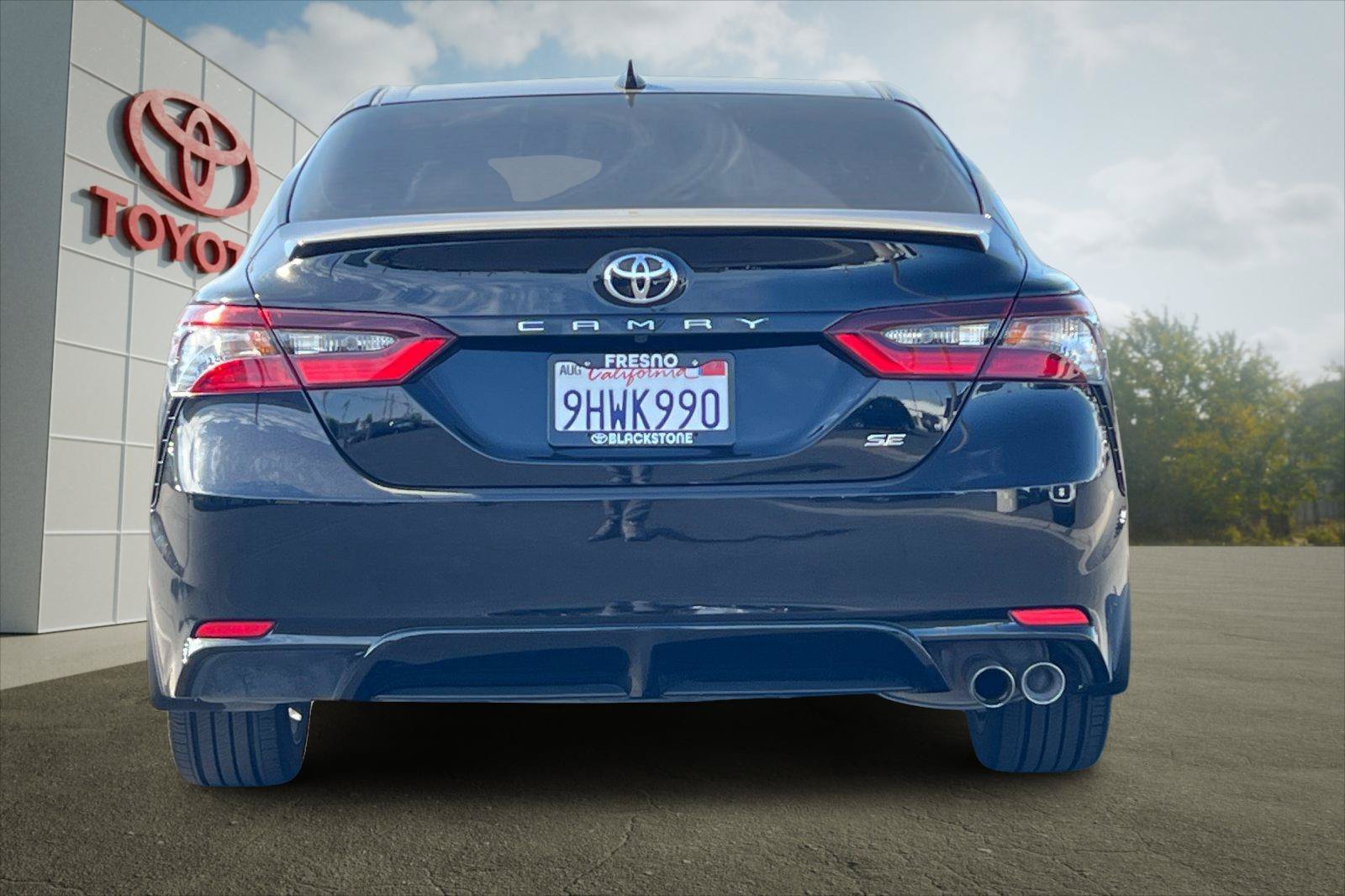 Certified Used 2023 Midnight Black Metallic Toyota SE image 4