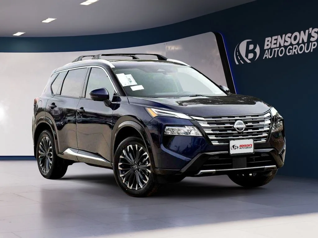 New 2026 Blue Nissan Platinum image 1