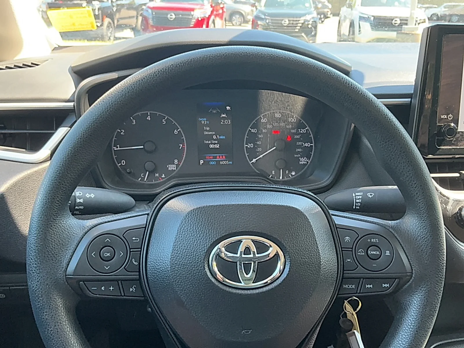 Used 2025 Celestite Toyota LE image 8
