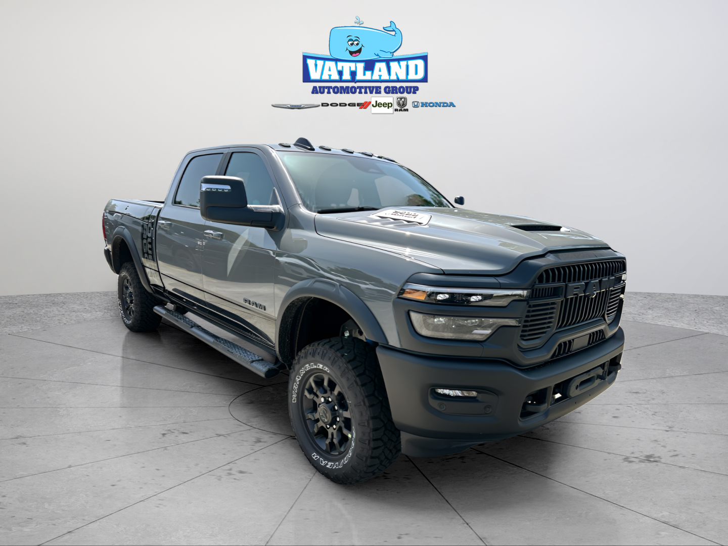 New 2026 Ceramic Gray Clear-Coat Exterior Paint RAM Power Wagon image 7