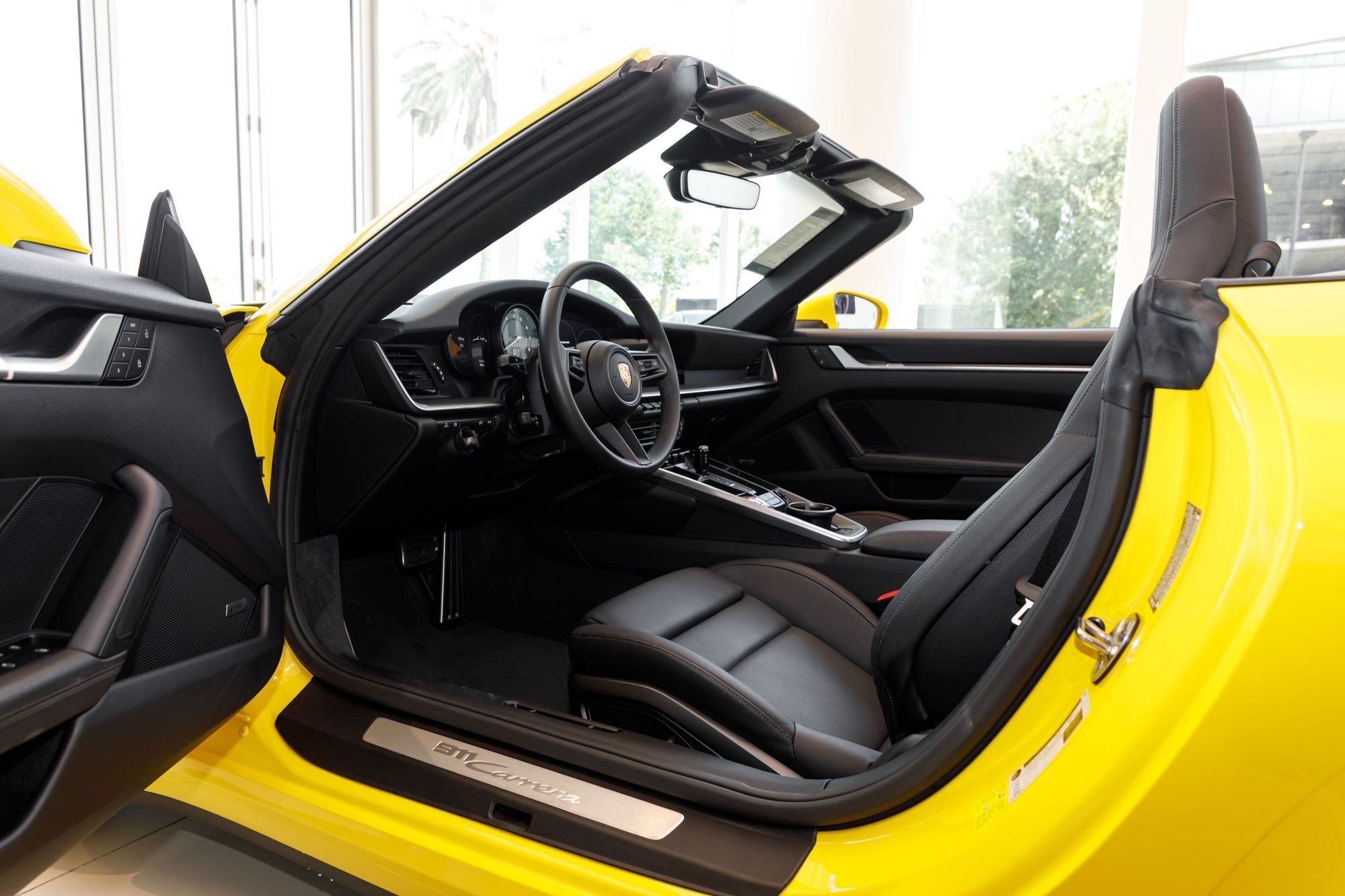 Used 2022 Racing Yellow Porsche Carrera image 19