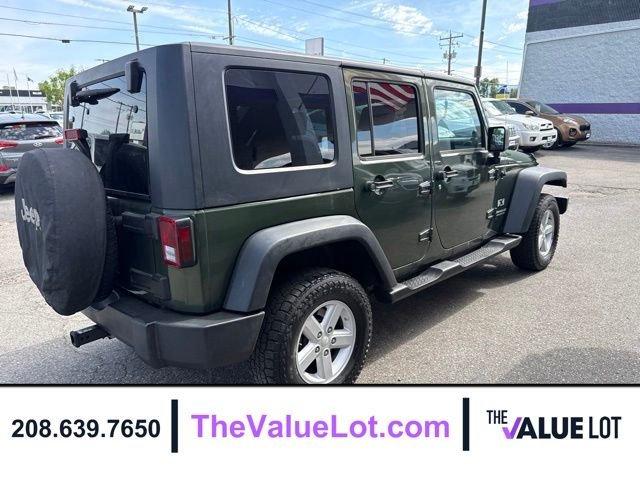 Used 2007 Green Jeep Unlimited X image 4