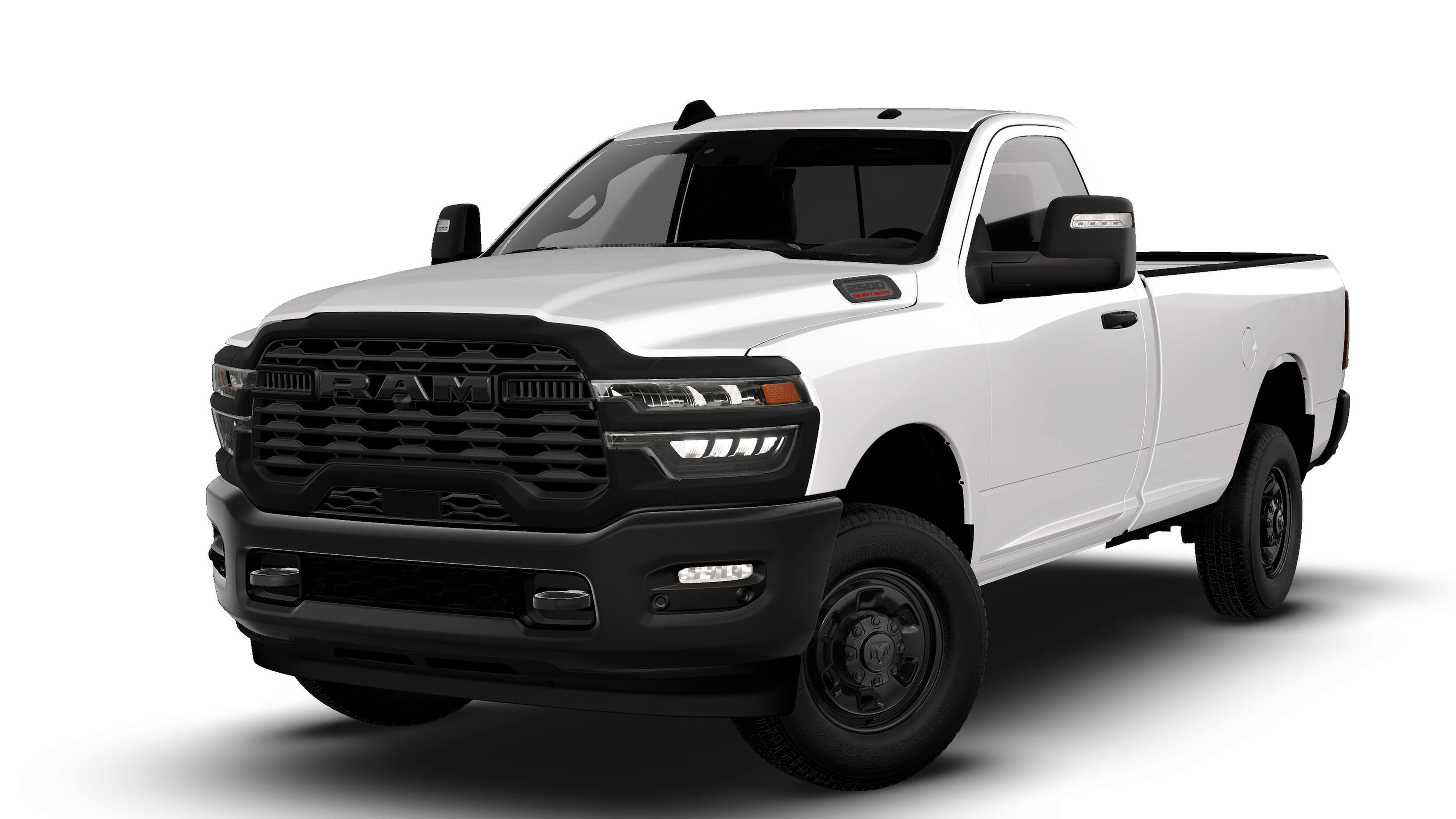 New 2026 Bright White Clear-Coat Exterior Paint RAM TRADESMAN image 13