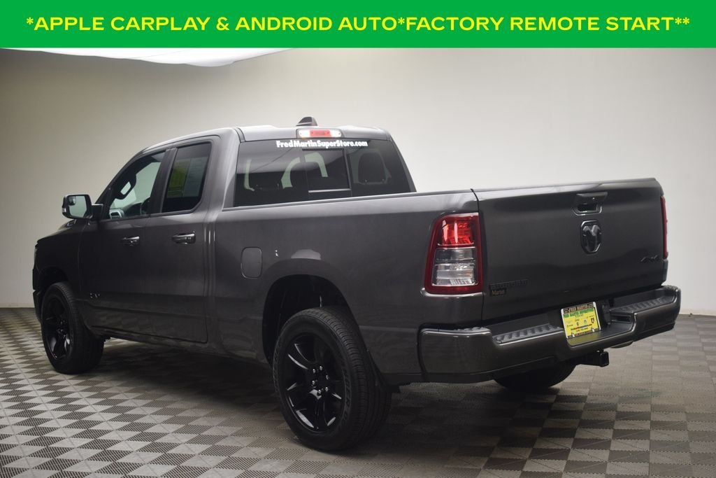 Used 2022 Granite Crystal Metallic Clearcoat RAM Big Horn image 6